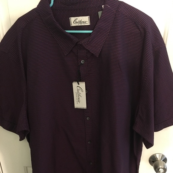 Men’s casual shirt sleeve button down - Picture 2 of 2